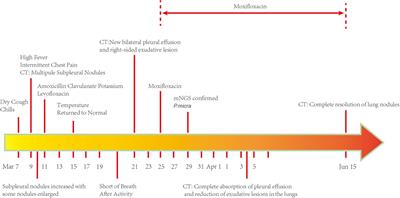 Case report: Successful management of Parvimonas micra pneumonia mimicking hematogenous Staphylococcus aureus pneumonia